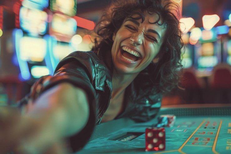 Antarmuka permainan slot dengan tabel pembayaran